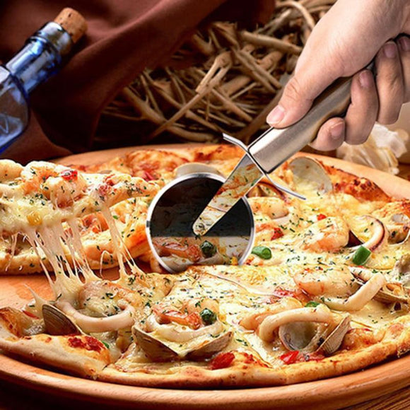 Stainless Steel Pastry Roller Pizza Cutter