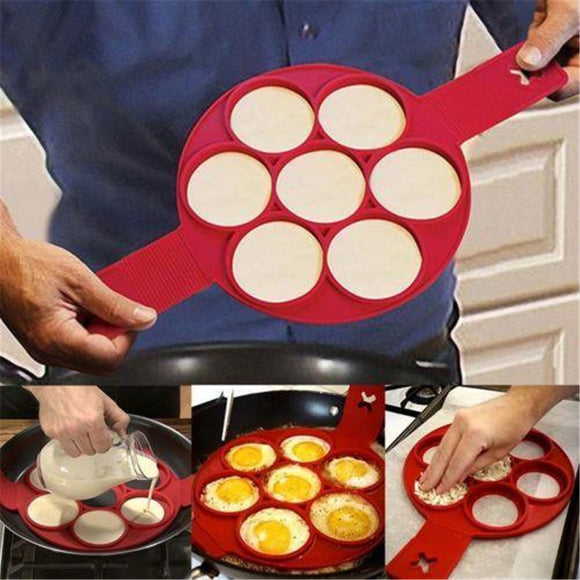 Silicone Non-Stick Fantastic Egg & Pancake Maker