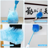 Electric Dust Cleaner Spin Feather Duster 360°